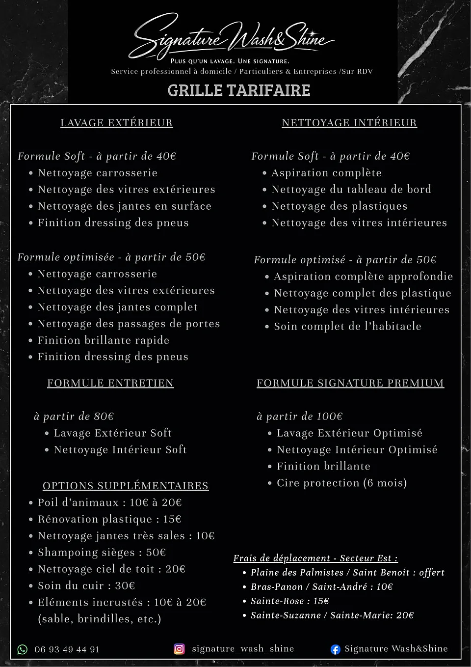 Signature Wash&Shine – Detailing automobile premium — photo 3